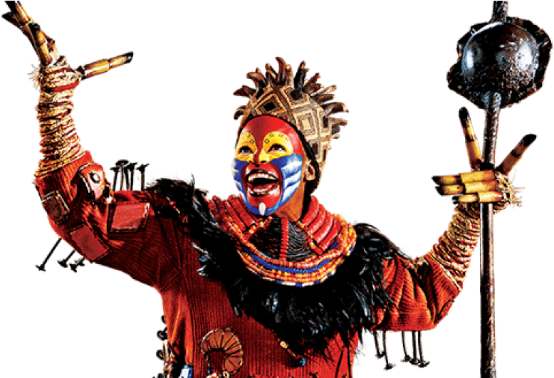 The Lion King Character - Rafiki Lion King Broadway Costume (400x400), Png Download