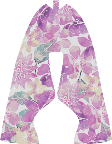 Watercolor Flower Pattern Men's Running Shoes - Watercolor Painting (500x500), Png Download