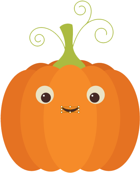 Pumpkin Png Images Transparent Free Download - Cute Pumpkin Png (600x600), Png Download