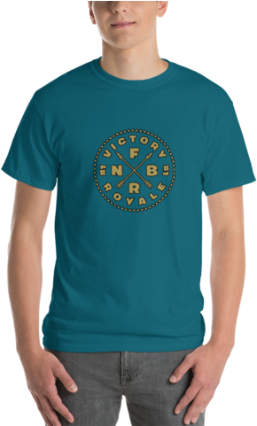 Victory Royale Circle Battle Royale T-shirt - T-shirt (480x480), Png Download