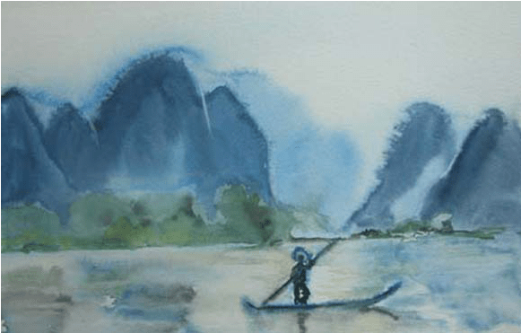 Blue Dream On The Li River - Dream On (600x600), Png Download