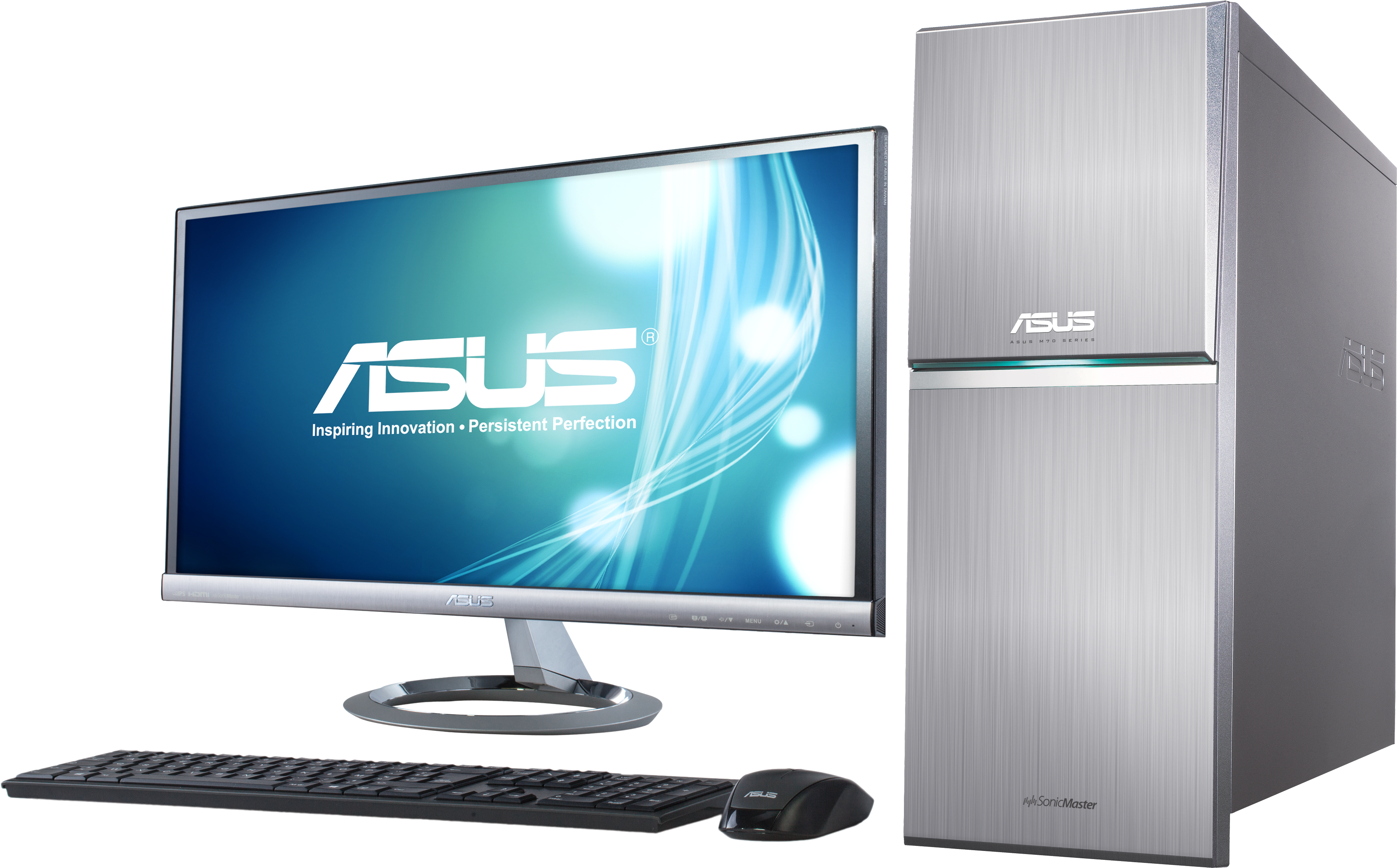 Computer Desktop Pc High Quality Png - Asus M70 (4000x2667), Png Download