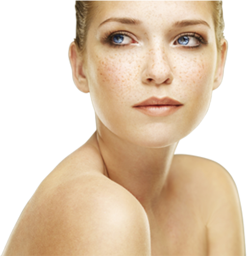 How To Work Your Freckles - Maquillage Yeux Bleus Et Tache De Rousseur (500x500), Png Download