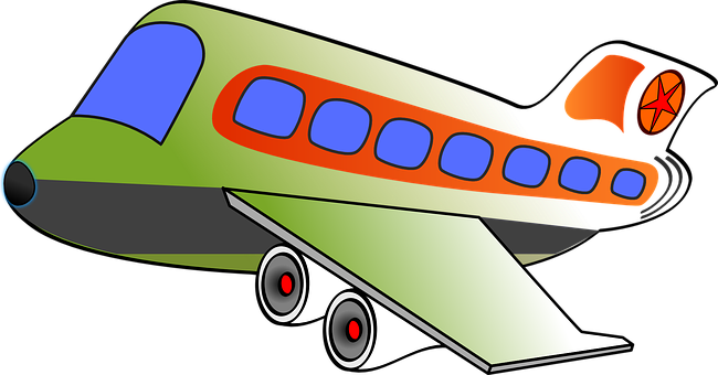 Airplane, Funny, Passenger, Plane, Jet - Jet Clip Art (650x340), Png Download