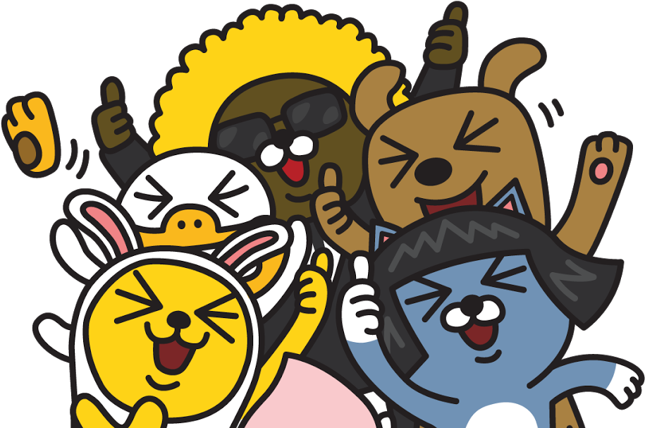Kakao Friends Png - Kakaotalk Friends (1200x630), Png Download