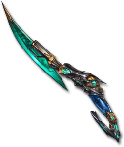 Sephira Emerald Dagger - Emerald Dagger (462x400), Png Download