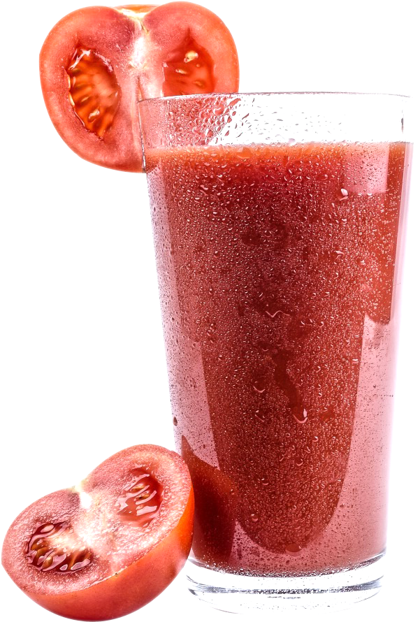 Fresh Tomato And Tomato Juice Png Image - Tomato Juice Png (678x967), Png Download