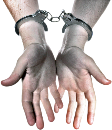 Tob Supporting2 Tob Supporting3 Hands In Handcuffs - Bail Bonds (676x447), Png Download