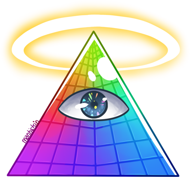 Illuminati Man By Mantiskin On Deviantart Jpg Library - Illuminati Cartoon Png (752x1063), Png Download