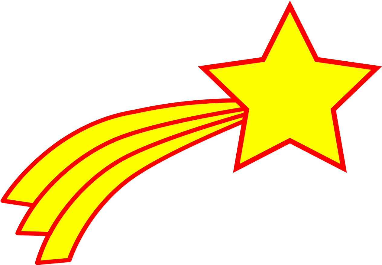 Vector Royalty Free Download Asteroid Clipart Comet - Star In Christmas Belen (1280x905), Png Download