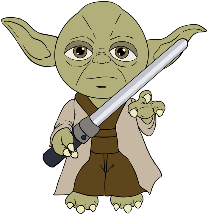 Bad - Draw Yoda Step By Step (806x1141), Png Download