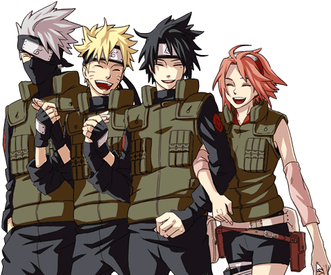 Kakashi Images Kakashi Wallpaper And Background Photos - Naruto Shippuuden Sasuke Sakura (500x406), Png Download