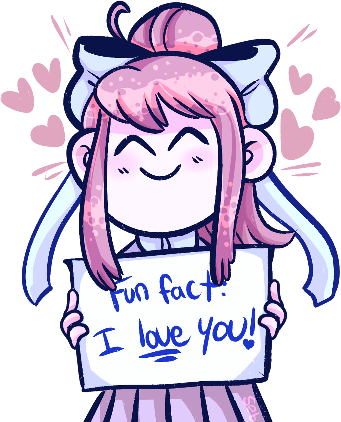 Fact I Love You , (1280x1542), Png Download