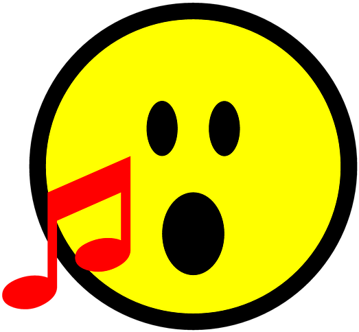 Emoji Transparent Free Illustration Emoji Sing Singing - Emoji (960x719), Png Download