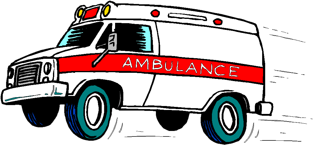 Svg Transparent Download Ambulance Clipart Service - Dessin D Une Ambulance (1028x476), Png Download