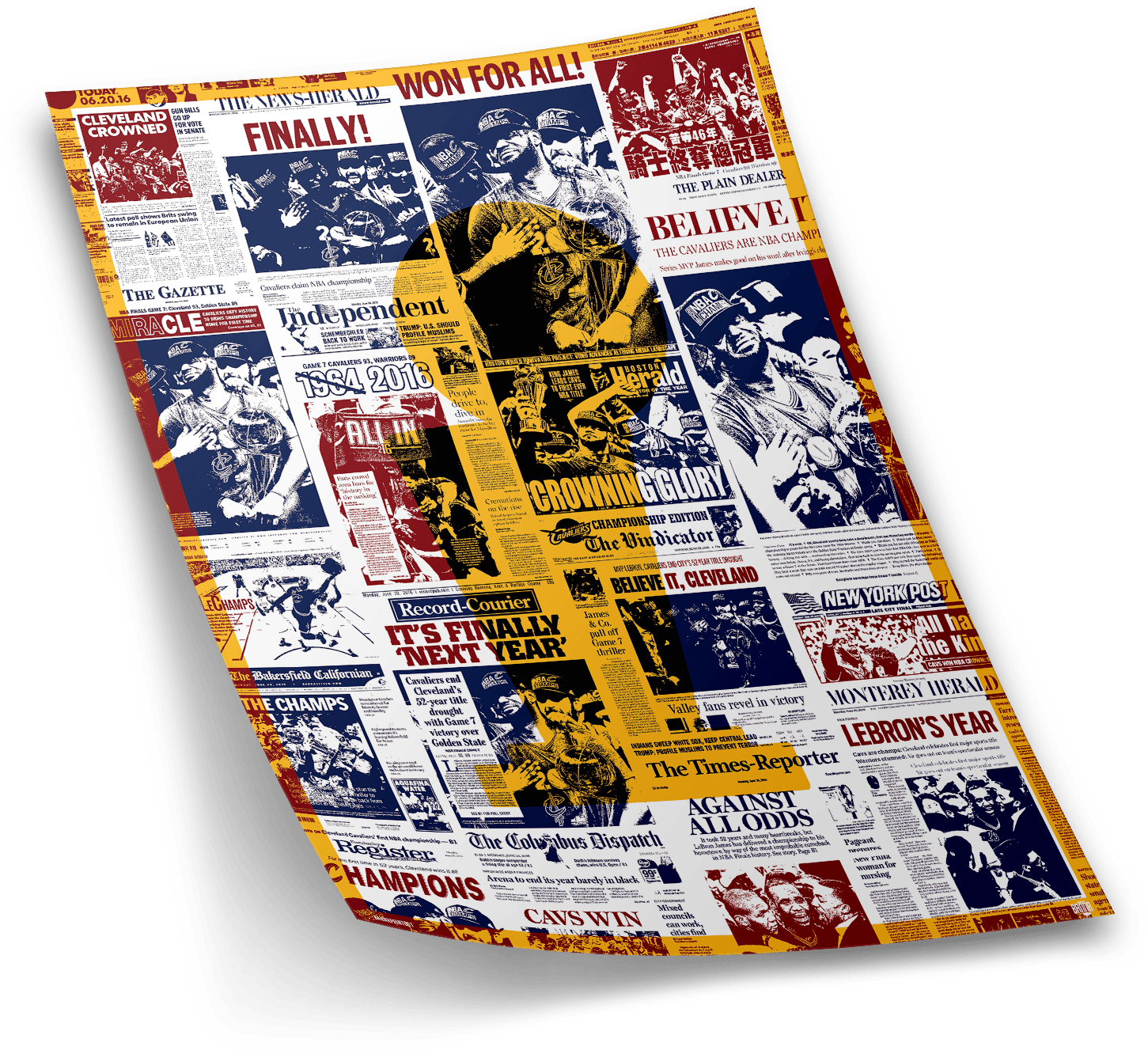 2016 Cavs - Orange (1500x1500), Png Download