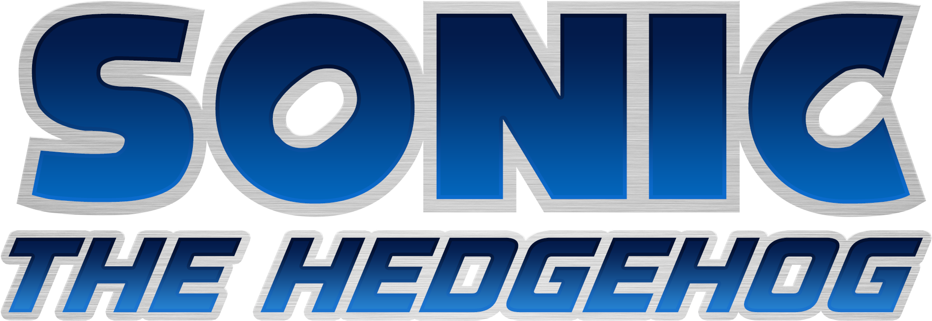 Sonic The Hedgehog Logo Png Transparent Image - Sonic The Hedgehog Lettering (2015x848), Png Download