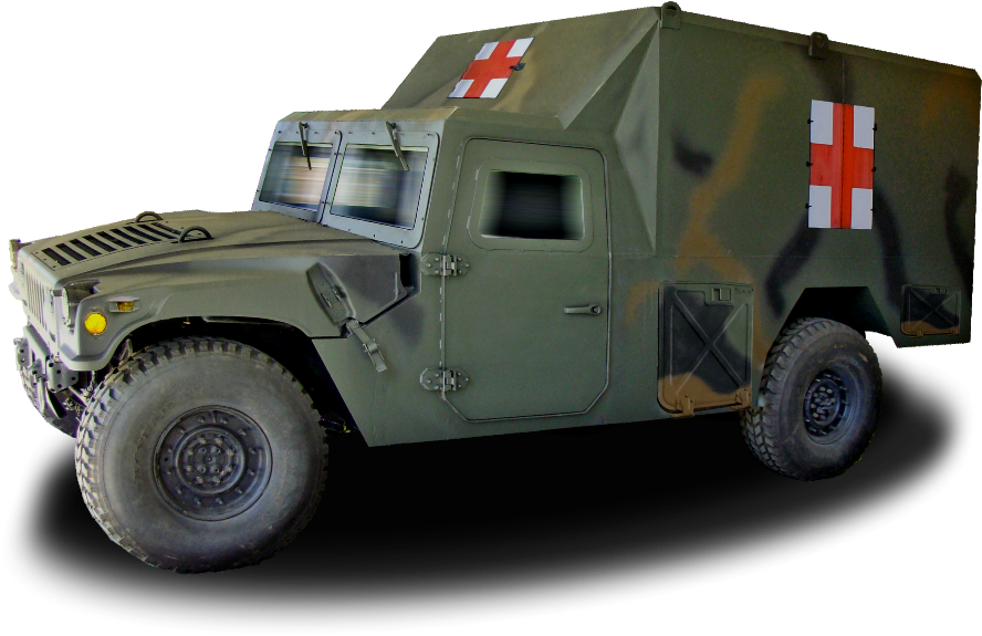 Forefront Ambulance - Armoured Fighting Vehicle (999x632), Png Download