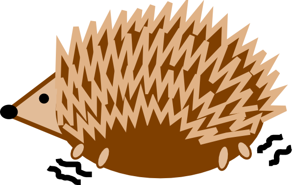 Hedgehog Hobble Svg Clip Arts 600 X 377 Px (600x377), Png Download