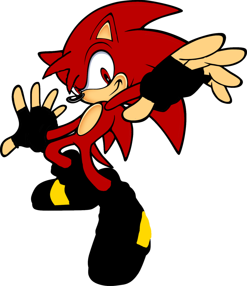 Redxx The Hedgehog - Sonic Underground (1024x1183), Png Download