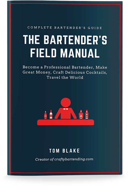 The Bartender's Field Manual - Bartender (600x811), Png Download