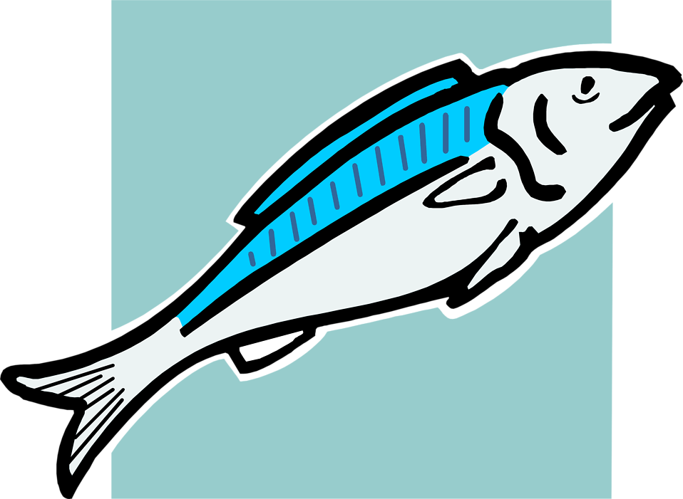 Fish Food Clip Art Png - Fish Food Clip Art (958x701), Png Download