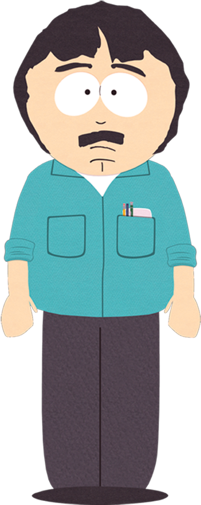 Transparent Alien South Park - Randy South Park (428x1057), Png Download