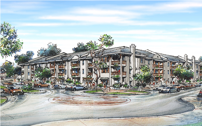 Deadline Approaches For Maitland Development - Town Southern Apartments Clubhouse (870x580), Png Download