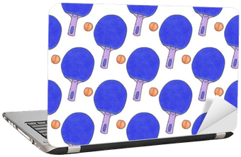 Table Tennis Racquets And Balls - Netbook (400x400), Png Download