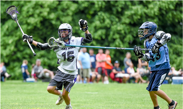 Focused - Lacrosse (960x375), Png Download