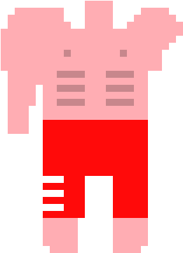 John Cena Body Wave Forward - Blue (410x480), Png Download