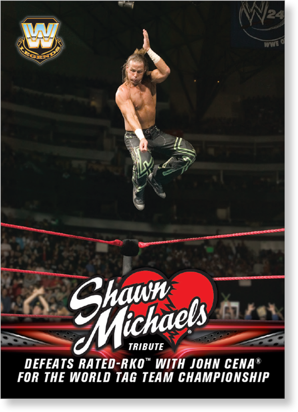 2018 Topps Wwe Heritage Defeats Rated-rko With John - Official Wwe Shawn Michaels Soft Gel Case (2000x2000), Png Download
