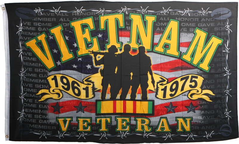 Vietnam Veteran Flags (800x800), Png Download