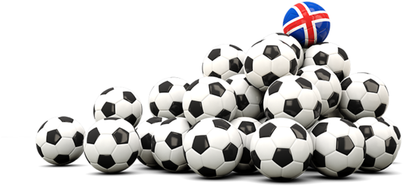 Pile Of Soccer Balls (640x480), Png Download