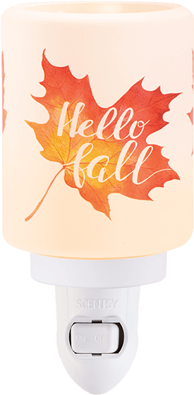 Scentsy Hello Fall Mini Plug In Warmer - Scentsy Hello Fall (600x600), Png Download
