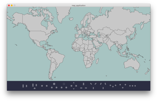 World Map (540x349), Png Download