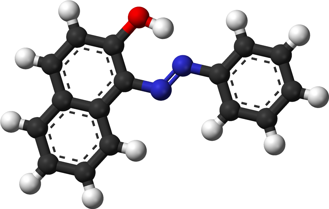 Sudan I 3d Balls - Important Biochemicals And Organic Compounds [book] (1146x765), Png Download