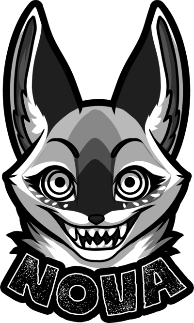 Creepy Nova Badge By Novanocturne-dbmslak - Portable Network Graphics (400x667), Png Download