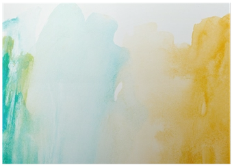 Color Strokes Watercolor Painting Art Poster • Pixers® - Painting (400x400), Png Download