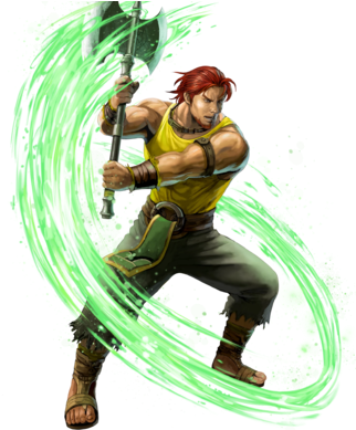 Dorcas Serene Warrior Btlface C - Dorcas Fire Emblem Heroes (340x388), Png Download