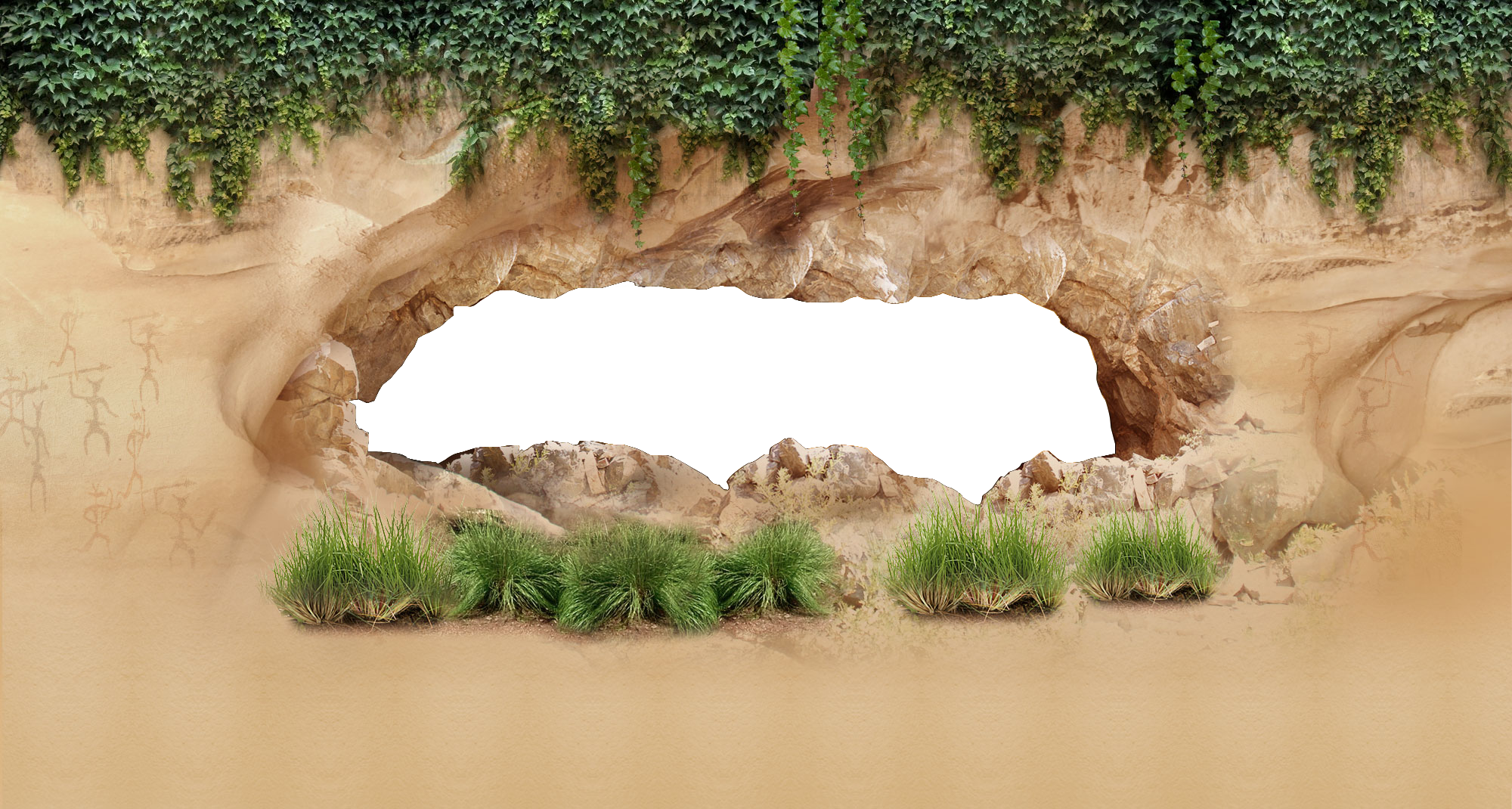Transparent Png Cave (2000x1070), Png Download