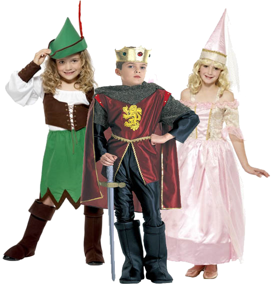 Children Medieval - Cadılar Bayramı Çocuk Kostum (564x576), Png Download