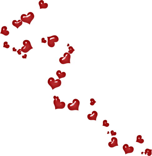 Bordure De Page Amour (487x500), Png Download
