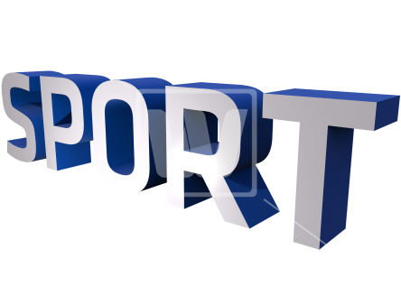3d Sport Word - Sport Word (550x360), Png Download