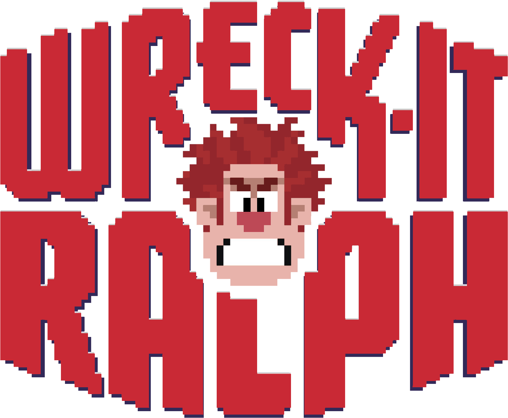 Wreck-it Ralph Logo - Wreck It Ralph Title (1686x1409), Png Download
