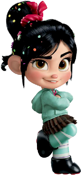 Vanellopelean 296×599 Pixels Disney Animation, Disney - Wreck It Ralph Vanellope (296x599), Png Download