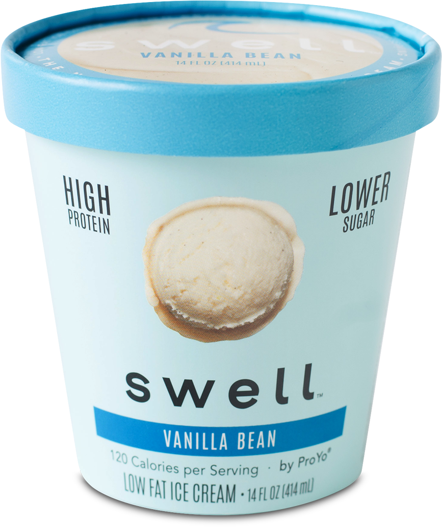 Swell Vanilla Bean Ice Cream - Swell Mint Chip Ice Cream (1600x1600), Png Download