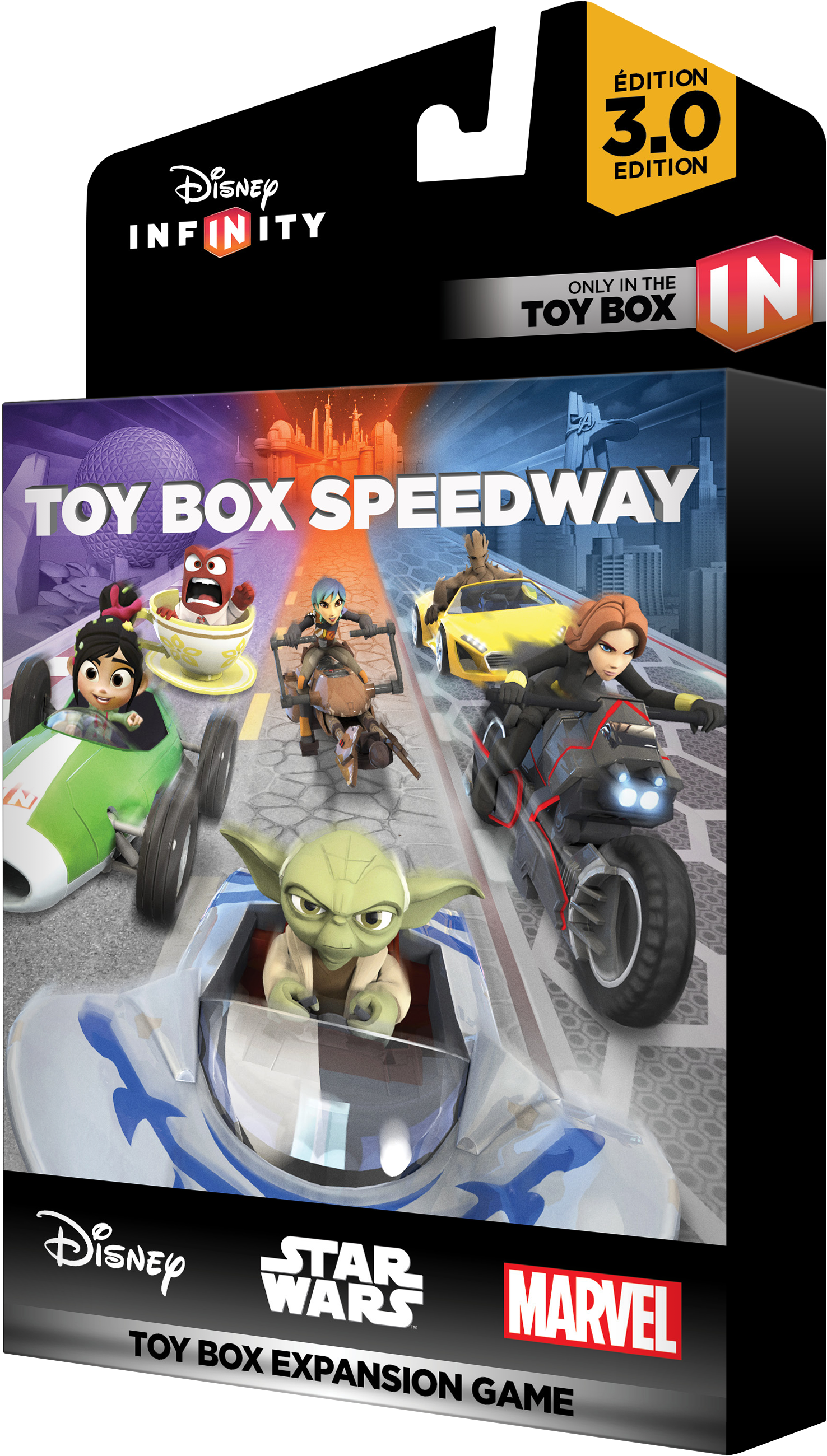 Wreck-it Ralph - Disney Infinity 3.0 Toy Box Speedway Expansion Piece (1476x2600), Png Download