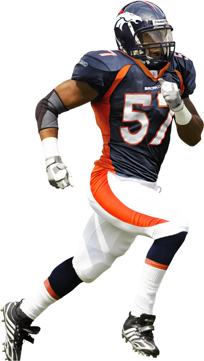 Nfl Players Png Images - Broncos Von Miller Png (1121x1599), Png Download