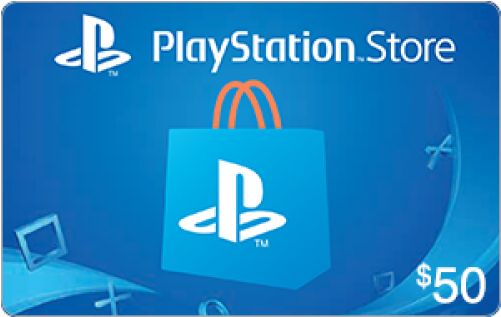 Playstation Store $50 [digital Code] - Playstation Store Gift Card (500x500), Png Download